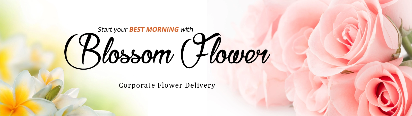 Corporate flower bouquet delivery