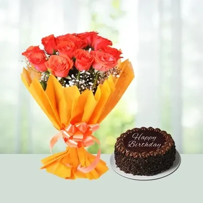 Flowers With Cakes
