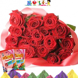 Holi Gifts - Holi Gifts Flowers Bouquets