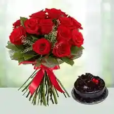 Flowers With Cakes