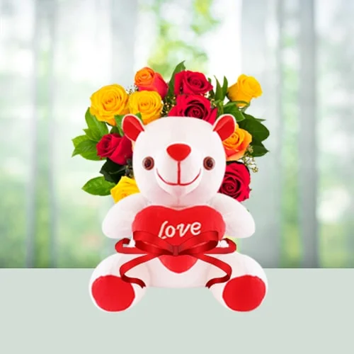Mid Night Special Eve-13th Feb Valentine Day Flowers Gifts Delivery
