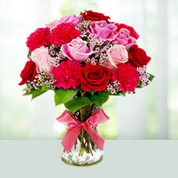 Fathers Day Glass Vase Arrangements