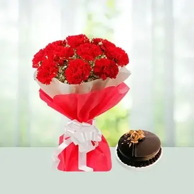Flowers with Cake Delivery in Tambaram
