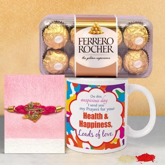 Amazing Rakhi with Ferrero Rocher