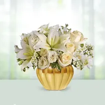 Roses Lilies And Orchid