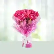 Flowers Bouquet- Pink Carnations