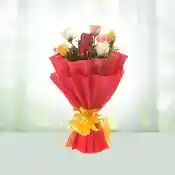 Flowers Bouquet of Charming Mix Roses