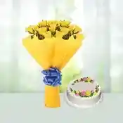Flowers Bouquet Sunshine