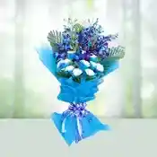 Flower Bouquet Of Carnation N Orchids