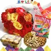 Holi Dryfruits N Ferrero Hamper