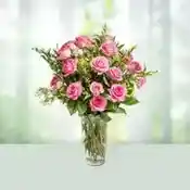 Flowers Beauty in Glass Vase
