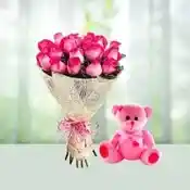 Rose n Teddy combo