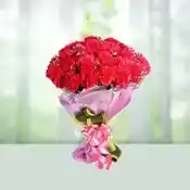 Red carnation Flowers Bouquet