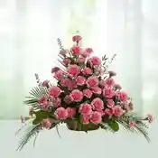 Pink Carnations Arrangement