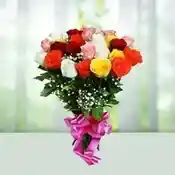 Flowers Bouquet of 20 Mix Roses