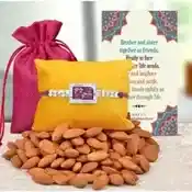 Designer Rakhi and Almonds