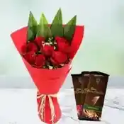 Stunning Red Roses and Bournville