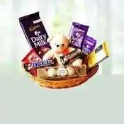 Teddy N Choco Basket