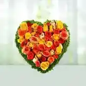 Mix Roses Heart