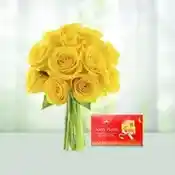 Roses with Soan Papdi