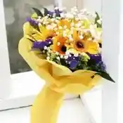 10 Gerberas Bouquet
