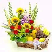 Floral Fruit Hamper