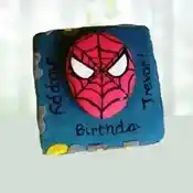 Spiderman Shape Cake for Kids