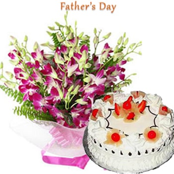 1369738223-PW-FDC-6P-ORCHIDS-1Lb-P-CAKE-fathers-day-gifts-to-India.jpg