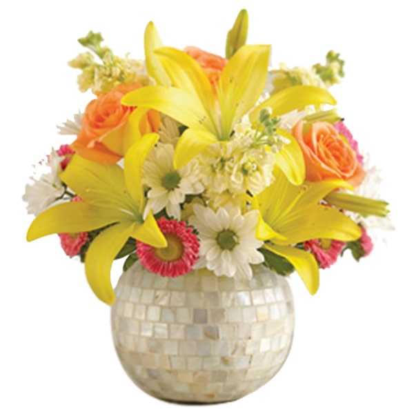 Order US-Lilies In Vase Online