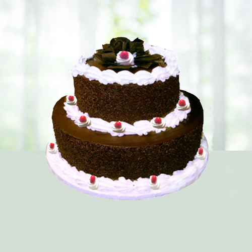 2 Tier Chocolate Cake