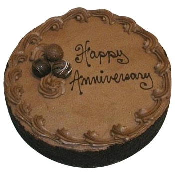 Chocolate Truffle Anniversary Cake