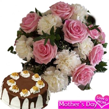 Special Flower n cake Combo