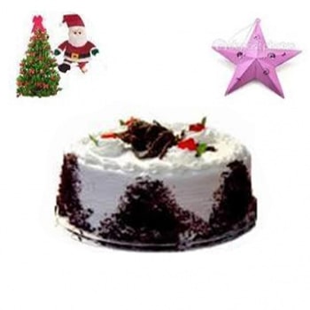 Christmas Gift-Blackforest Cake