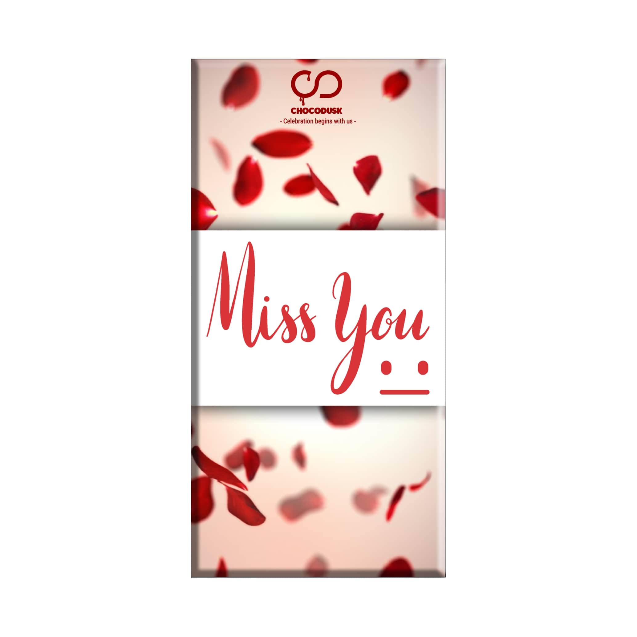 Miss You Chocolate Bar, 85 gram ,Set Of 2