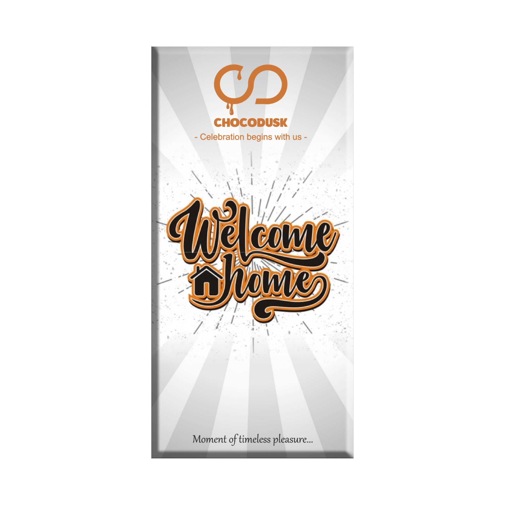 Welcome Home Chocolate Bar 85 gram Set of 2