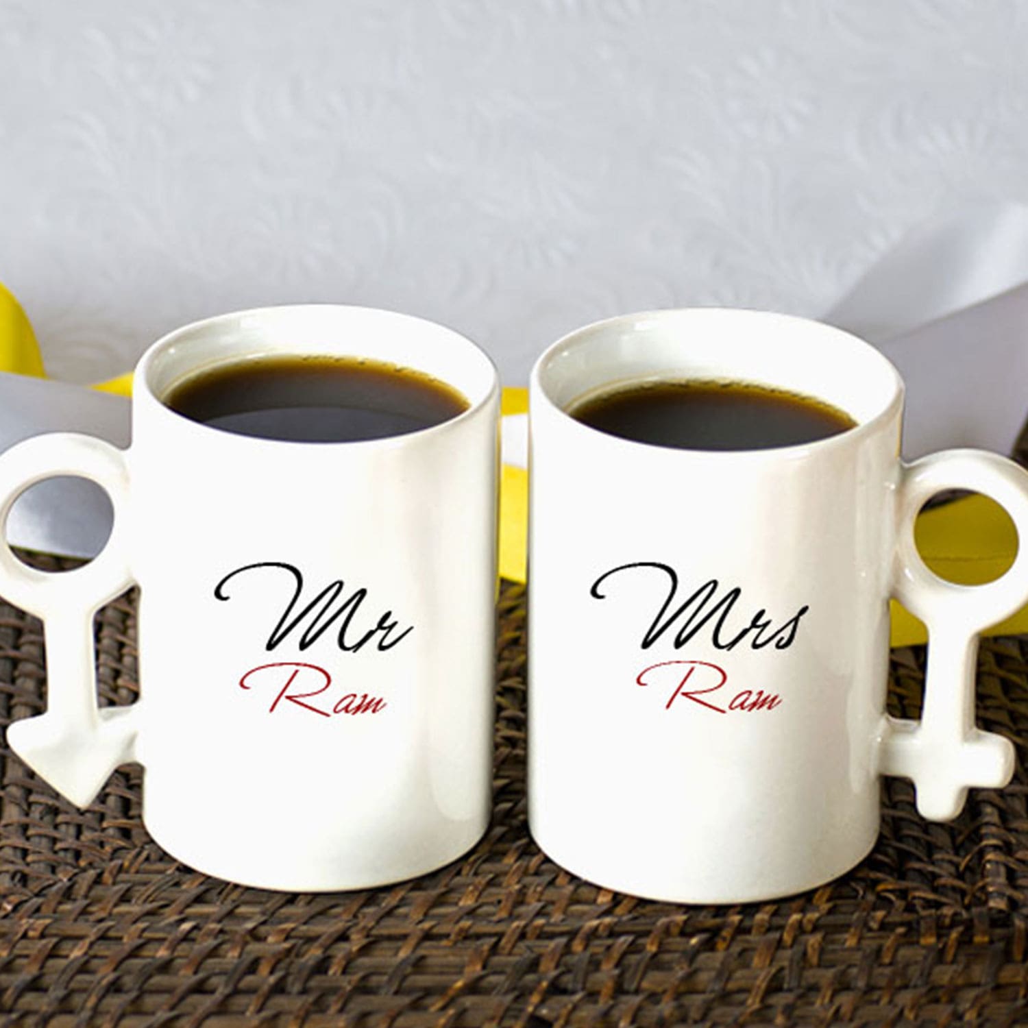 Personalized Mr and Mrs Couple Mug