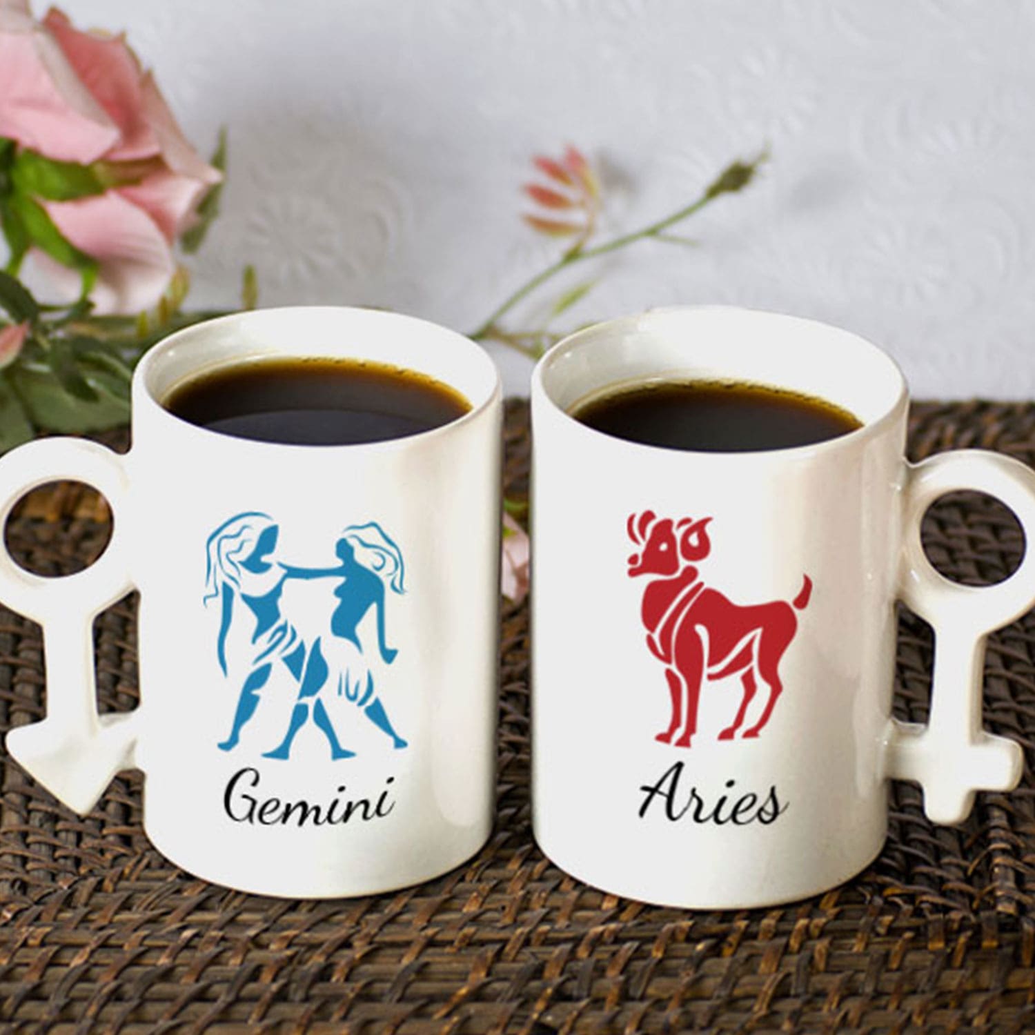 Zodiac sign Couple Mug