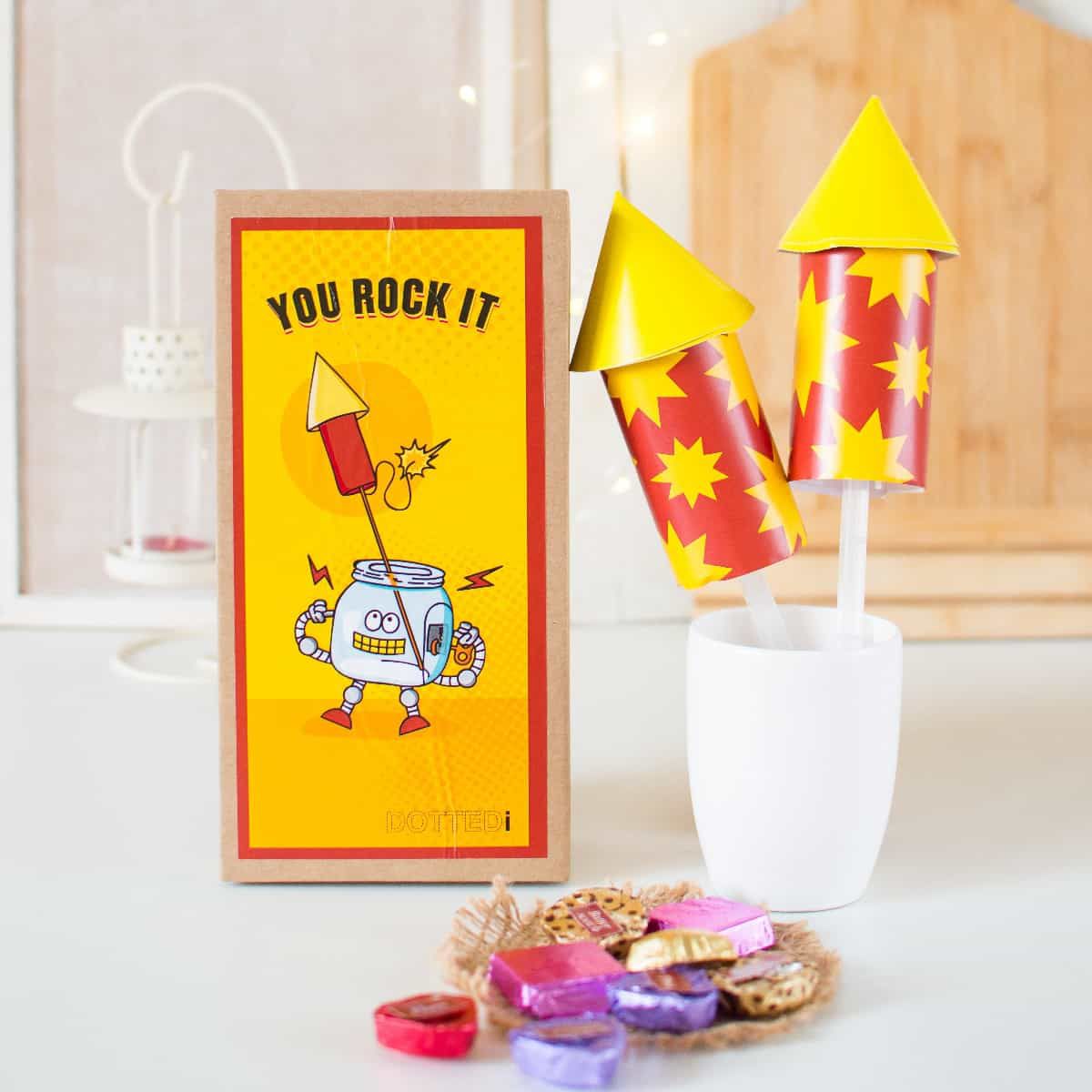 Diwali Gift- Rocket Chocolate
