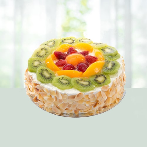 Five Star Bakery - Fresh Fruit Cake 1Kg 