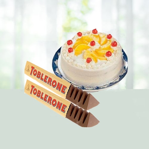 Order Cake with Chocolates Online