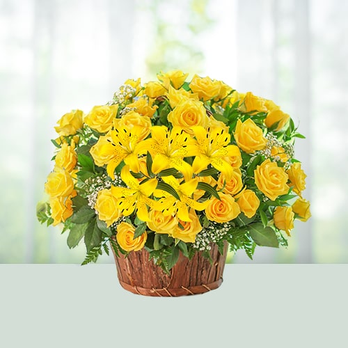 Graceful Flower Basket