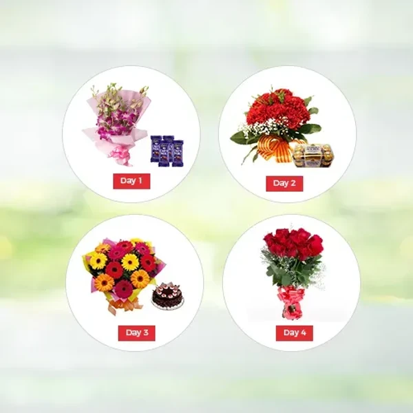 4 Days Valentine Serenades - Valentine Day Gifts to India