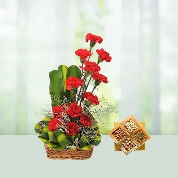 Carnation with Dry Fruit