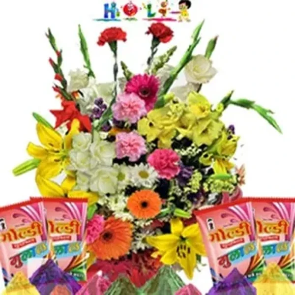 Bundle of Emotions with Holi Colors