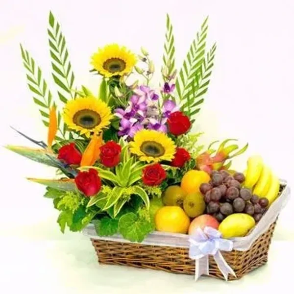 Floral Fruit Hamper
