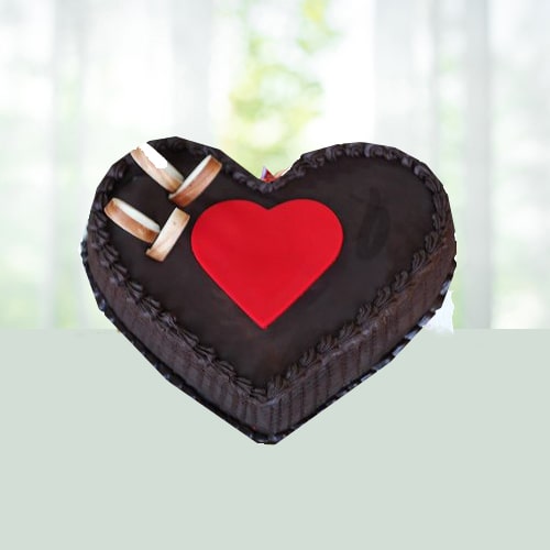 Choco Heart Cake