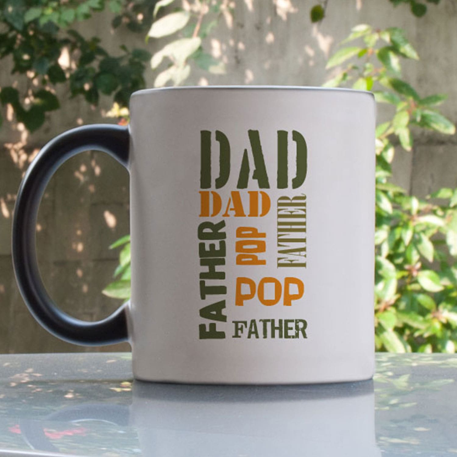 Strong Dad Personalized Magic Mug