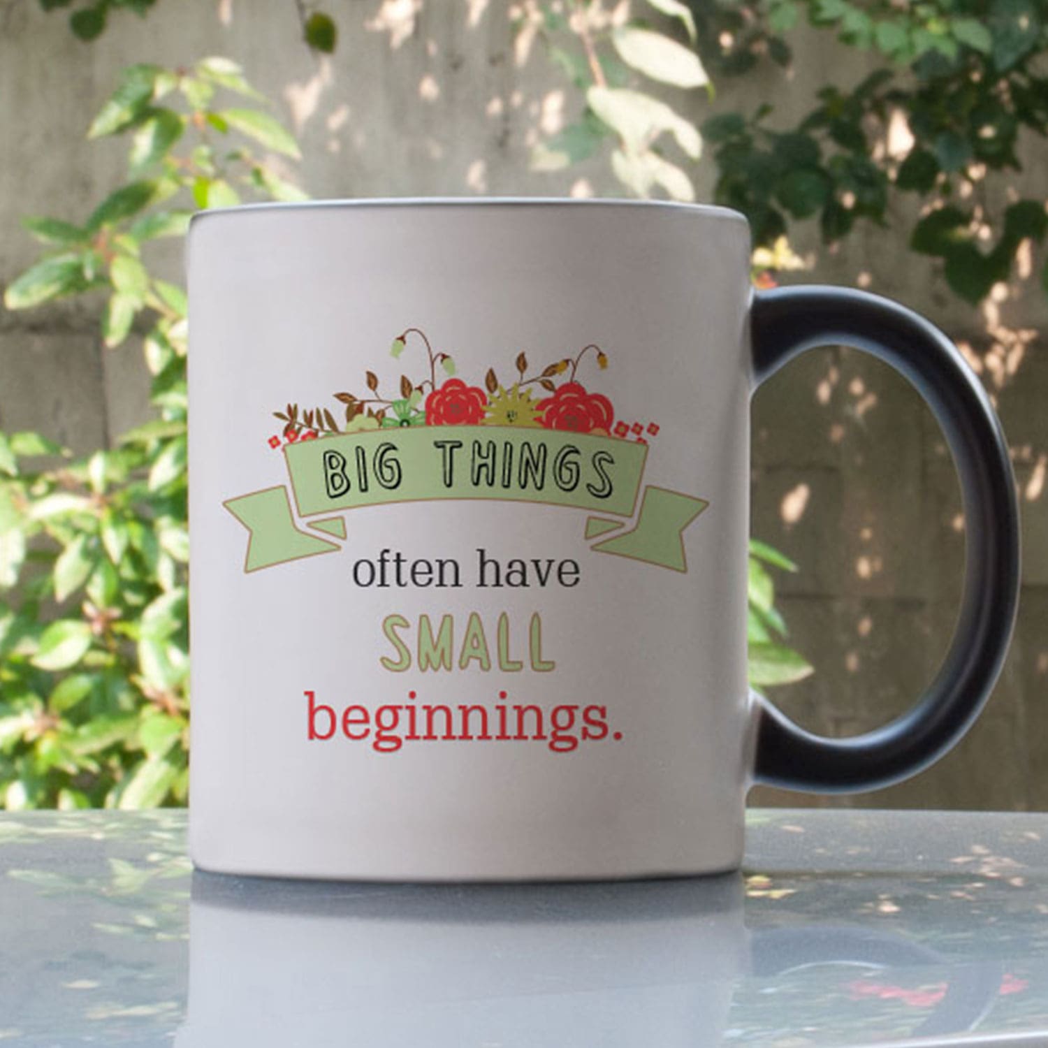 Big things Personalized Magic Mug
