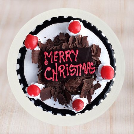 Order Christmas Gift- Black Forest Cake Online