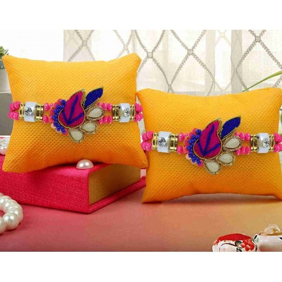 Designer Rakhi for Brother -Set of Two 